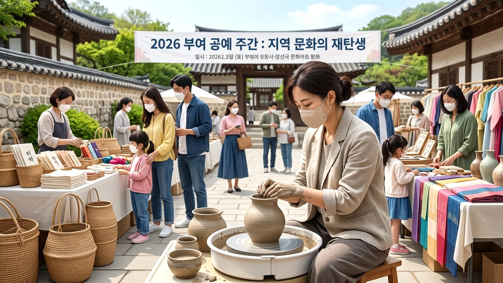 Buyeo: Khám phá 'Tuần lễ Thủ công 2026' và hành trình tái sinh văn hóa địa phương