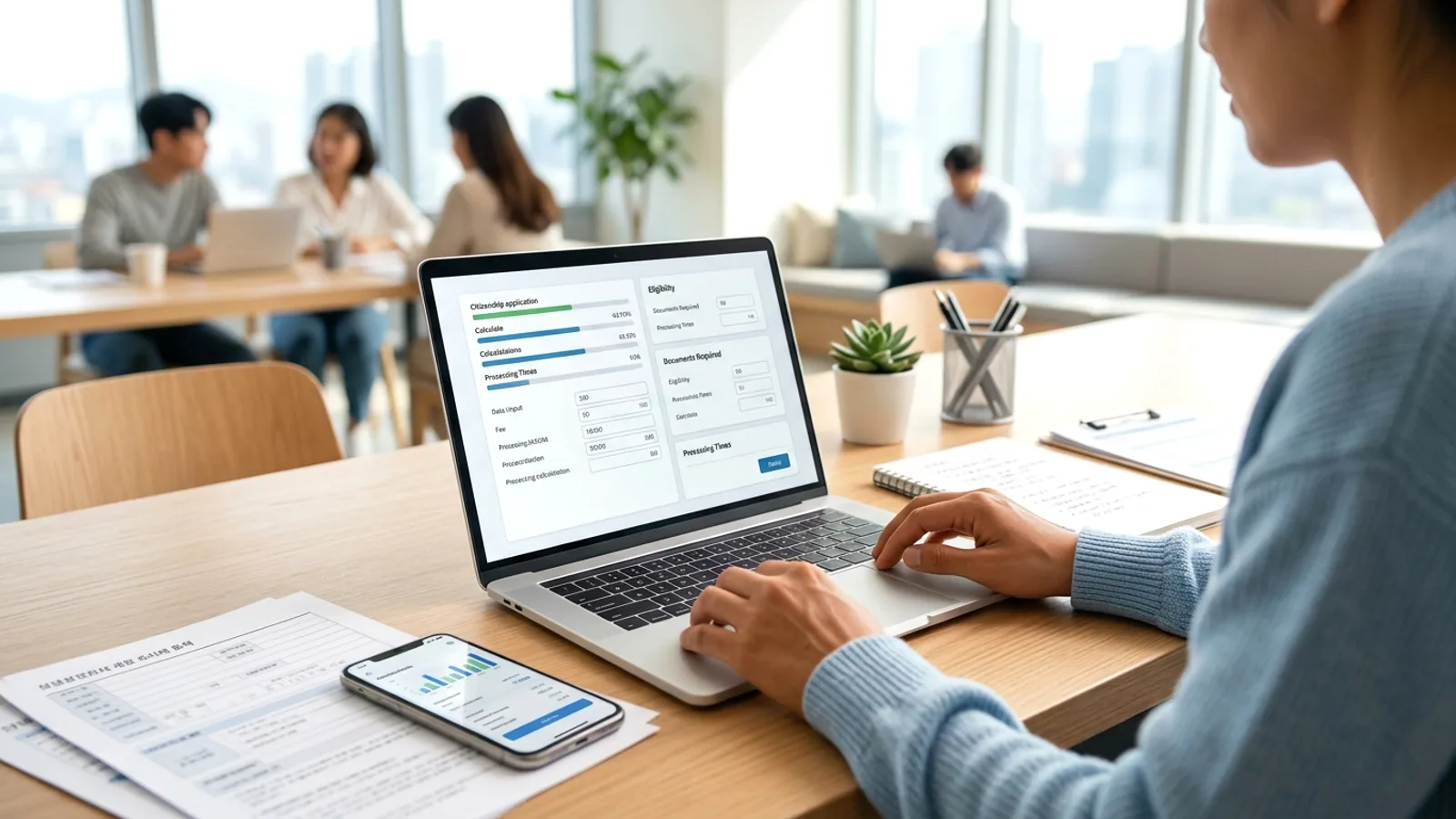 Công cụ checklist nhập quốc tịch online