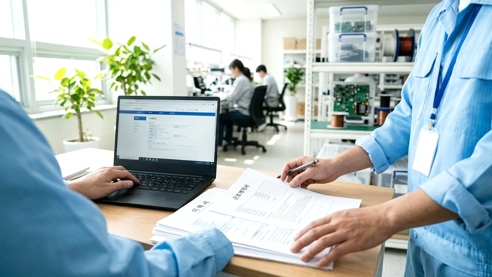 E-9 muốn đổi chỗ làm: trường hợp nào được đổi?