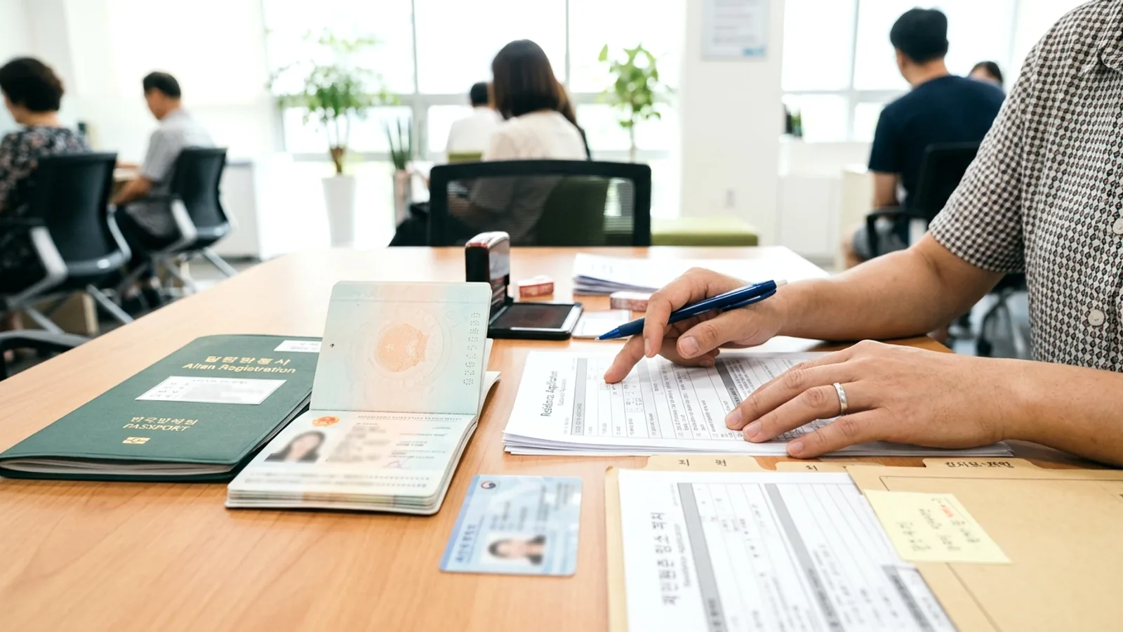 Gia hạn visa ở Hàn 2026: phí, thời điểm, lỗi