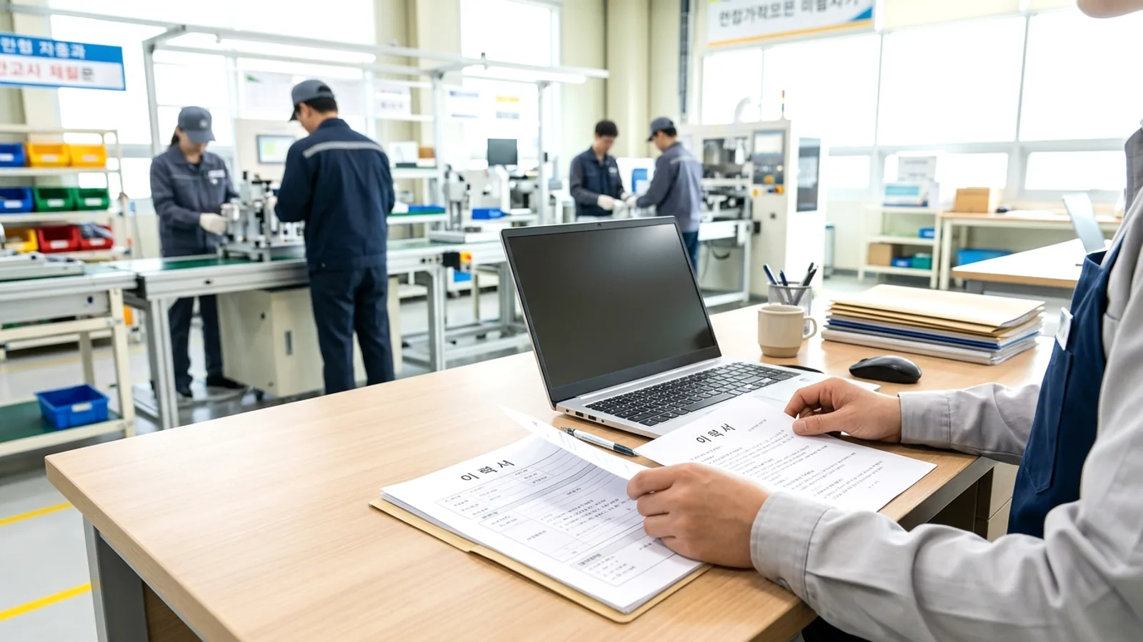 Hướng dẫn sản xuất & nhà máy cho người Việt ở Hàn