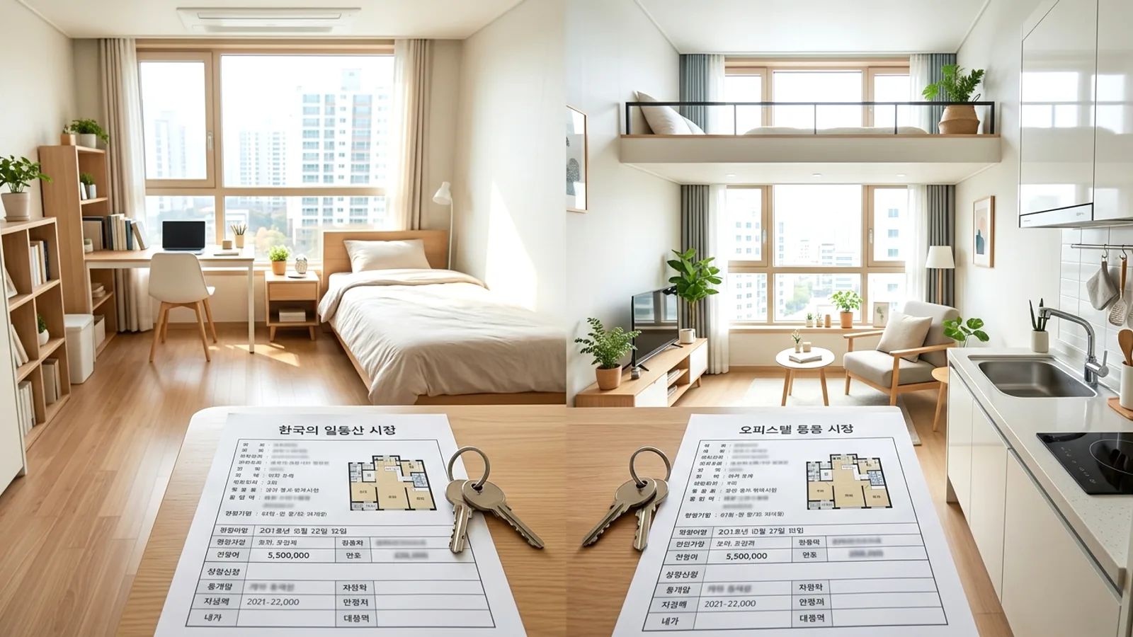 Jeonse vs Wolse vs Goshiwon: chọn loại nào?