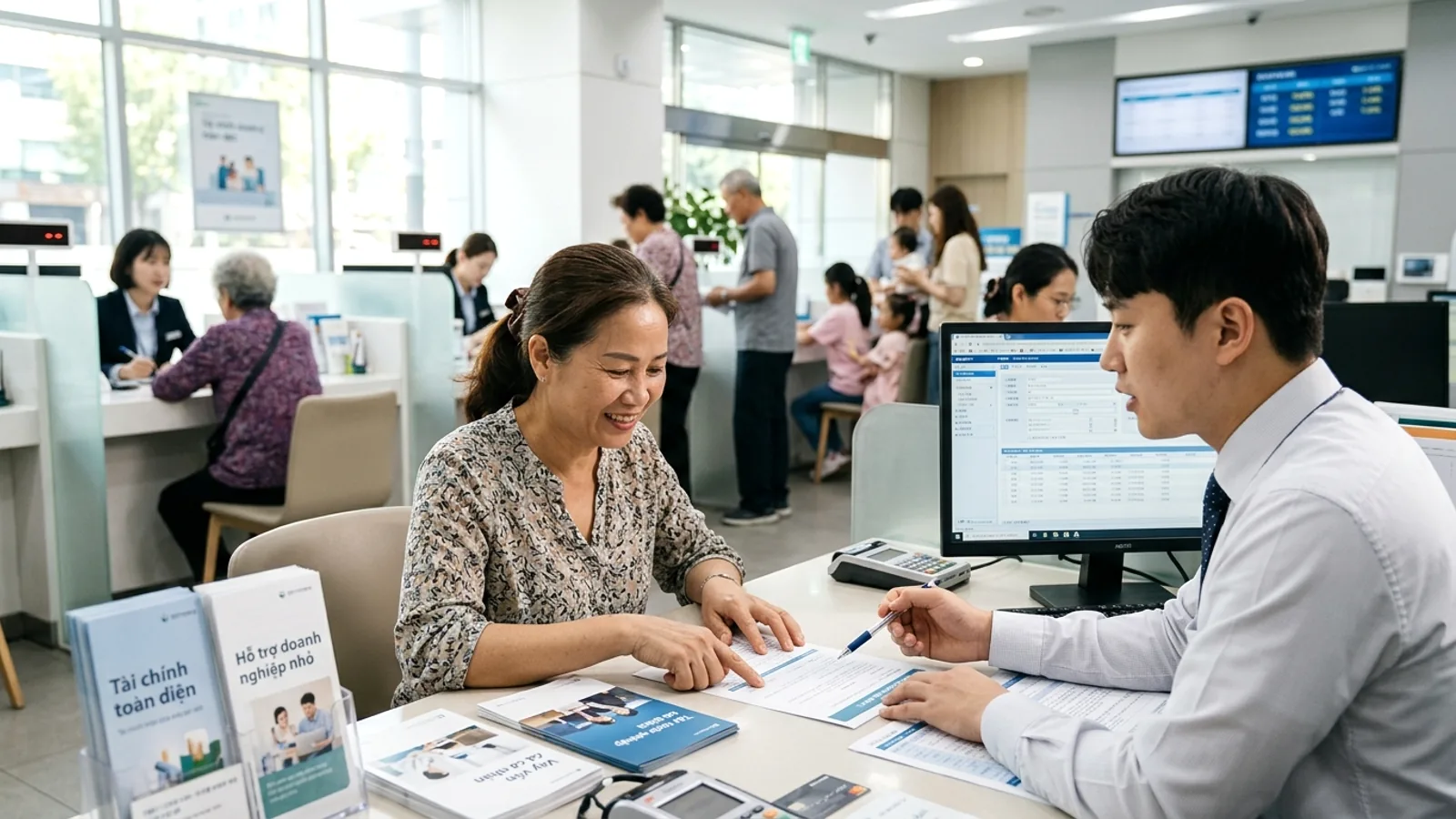 Năm tập đoàn tài chính lớn Hàn Quốc hỗ trợ 11,3 nghìn tỷ won tài chính bao trùm
