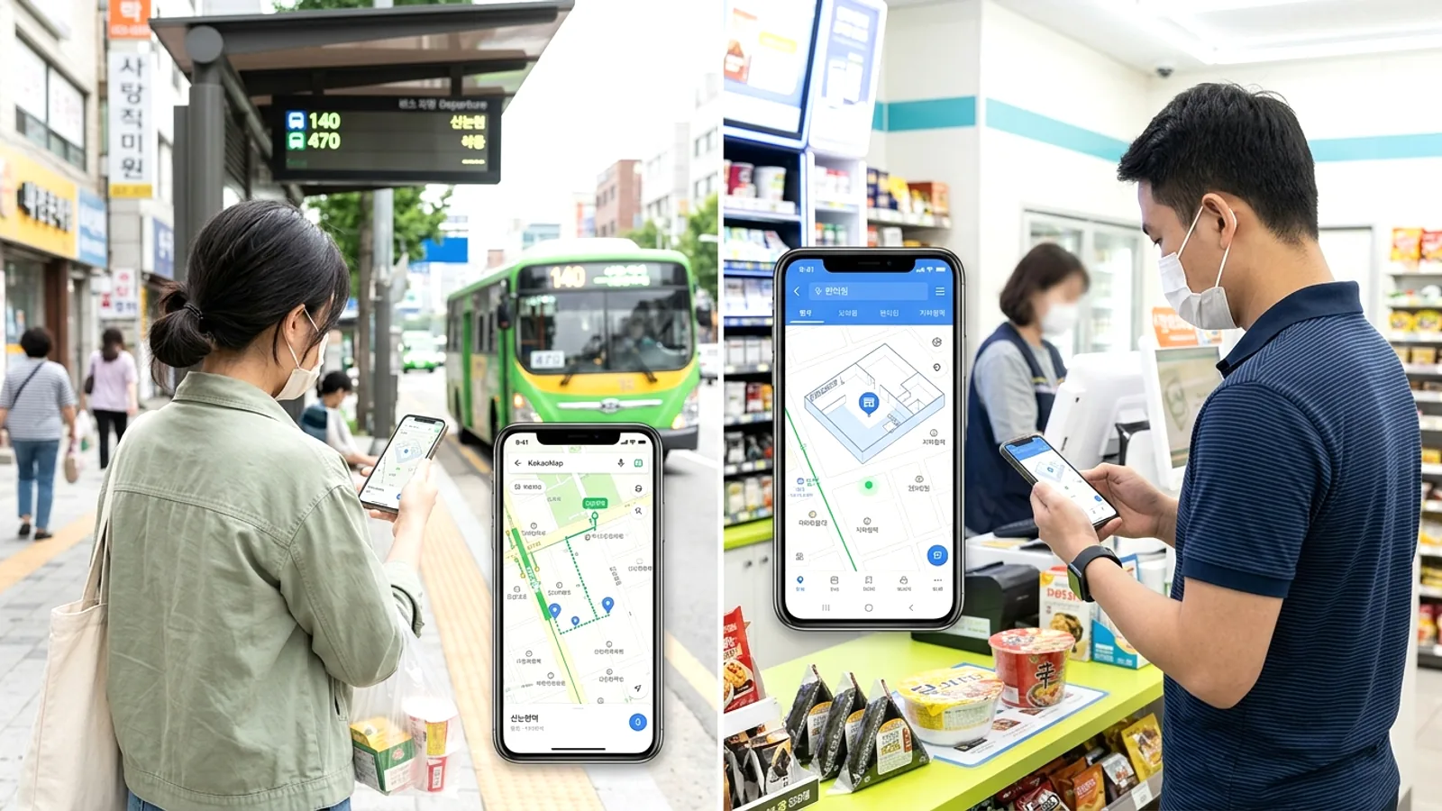 Naver Map vs KakaoMap: app nào cho người mới sang?