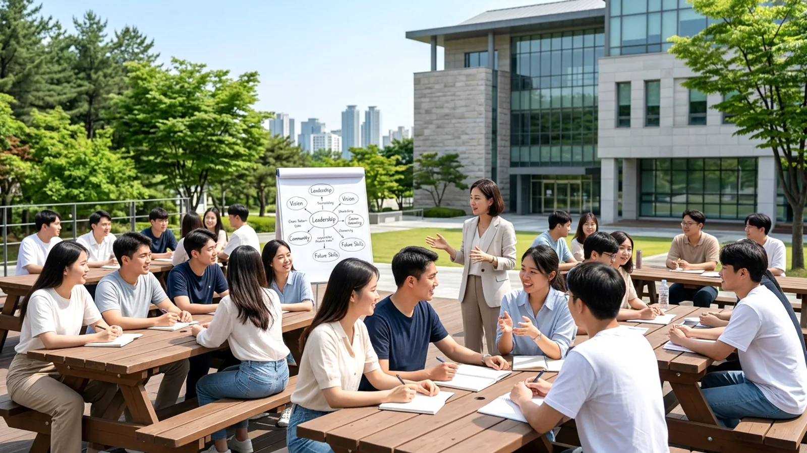Shinhan Financial Group tổ chức trại hè học bổng, bồi dưỡng lãnh đạo tương lai