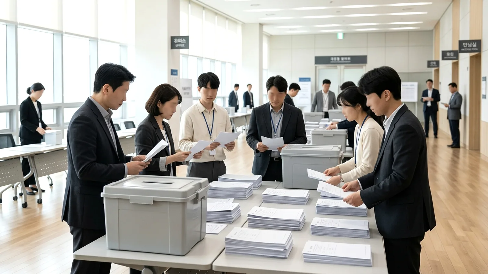 Ủy ban Bầu cử Quốc gia Hàn Quốc: Đồng ý kiểm phiếu lại nếu Quốc hội thông qua